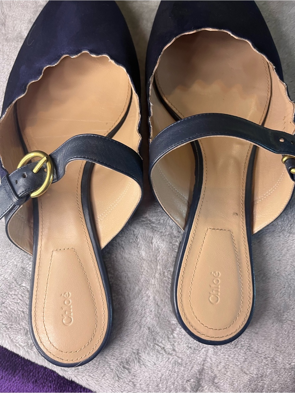 chloé lauren mules